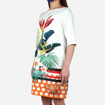 SM Woman Prima Tropical Print Dress