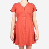 True Love Button-down Dress