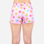 Smartbuy Ladies' Boardshorts Star Fish Print in Pink