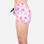 Smartbuy Ladies' Boardshorts Star Fish Print in Pink