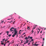 Smartbuy Ladies' Printed Twill Shorts in Pink