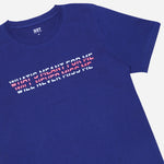 Tee Culture Statement Tee Navy Blue