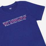 Tee Culture Statement Tee Navy Blue