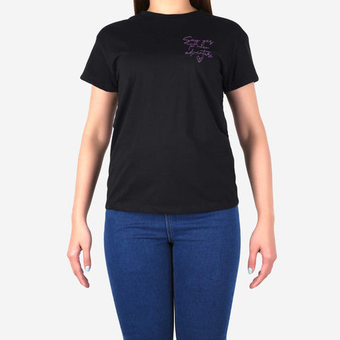 SM Woman Casual Tees Black