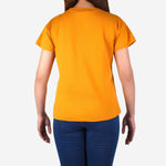 SM Woman Casual Tees Mustard