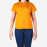 SM Woman Casual Tees Mustard