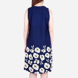 Smartbuy Ladies' A-Line Sleeveless Dress in Floral Print