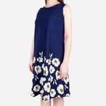 Smartbuy Ladies' A-Line Sleeveless Dress in Floral Print