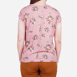 Smartbuy Ladies' Continuous Sleeves Blouse in Floral Print