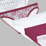 Gigi Amore 5in1 Panty Bikini Packs in Rose