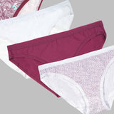 Gigi Amore 5in1 Panty Bikini Packs in Rose