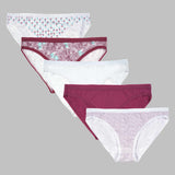 Gigi Amore 5in1 Panty Bikini Packs in Rose