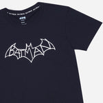 Batman Lines Logo Tee Black