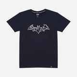 Batman Lines Logo Tee Black