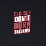 Maxwear Sports Club Sando Tees Excuses Dont Burn Black