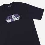 Maxwear Star Wars Logo Reflectorized Tee Navy Blue