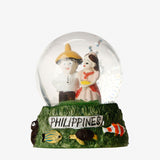 Filipino Couple Snow Globe