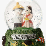 Filipino Couple Snow Globe