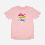 Tee Culture Align your Actions Print Tee