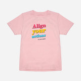 Tee Culture Align your Actions Print Tee