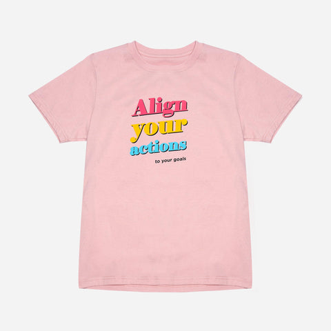 Tee Culture Align your Actions Print Tee