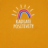 Tee Culture Radiate Positivity Print Tee