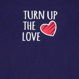 Tee Culture Turn Up the Love Print Tee