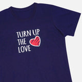 Tee Culture Turn Up the Love Print Tee