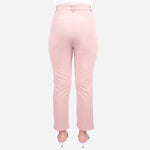 SM Woman Casual Pants Slim Fit With Sash Belt