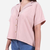 SM Woman Casual Sports Collar Blouse