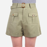 SM Woman Casual Shorts High Waist