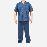 Baleno Pajama Set Printed Blue