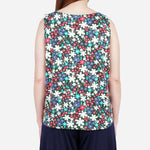 Smartbuy Ladies' Big Size Sleeveless Top in Floral Print