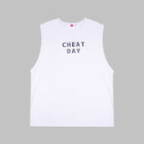 Maxwear Sports Club Tee Chest Day White