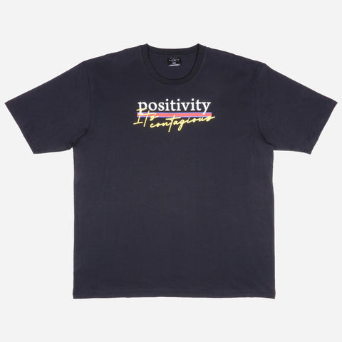 Maxwear Casual Tees Positivity Black