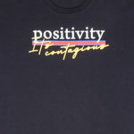 Maxwear Casual Tees Positivity Black