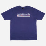 Maxwear Casual Tees Individuality Navy Blue