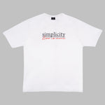 Maxwear Casual Tees Simplicity Off White