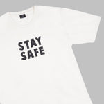 Maxwear Casual Tees Stay Safe Off White