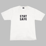 Maxwear Casual Tees Stay Safe Off White