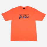 Maxwear Casual Tees Positive Thoughts Orange