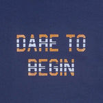 Maxwear Casual Tees Statement Dare To Begin