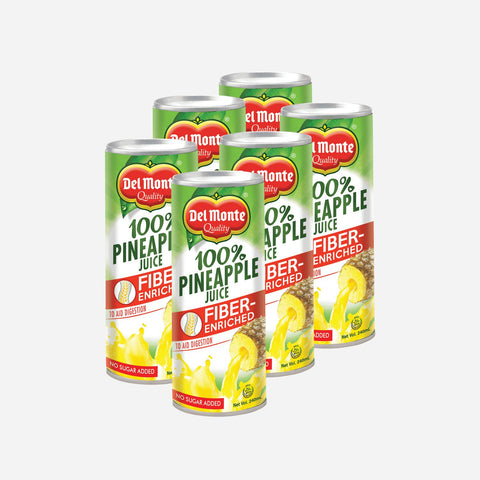 Del Monte Pineapple Juice Fiber Enriched Buy 6 Save P10