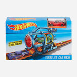 Hot Wheels City Fold Out Turbo Jet Car Wash Playset Toy For Boys