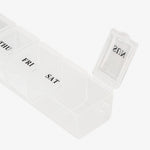 SM Accessories Concepts 7 Day Pill Box Clear