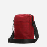 SM Accessories Men's Zip Pocket Sling Bag Red