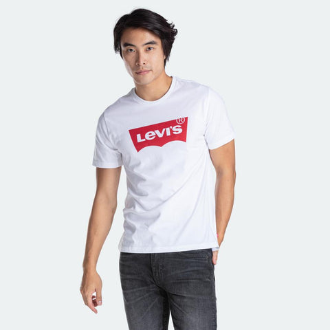 Levi's Graphic Set-In Neck Tee Batwing Bright White