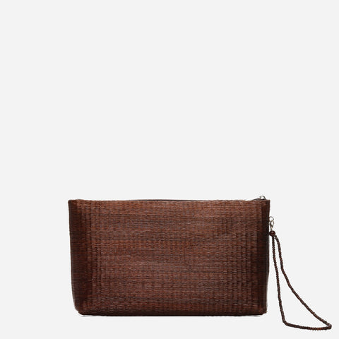 Tropiko Rectangle Shape Buntal Clutch Bag