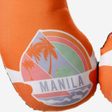 Kultura Tropical Summer Neck Pillow in Orange