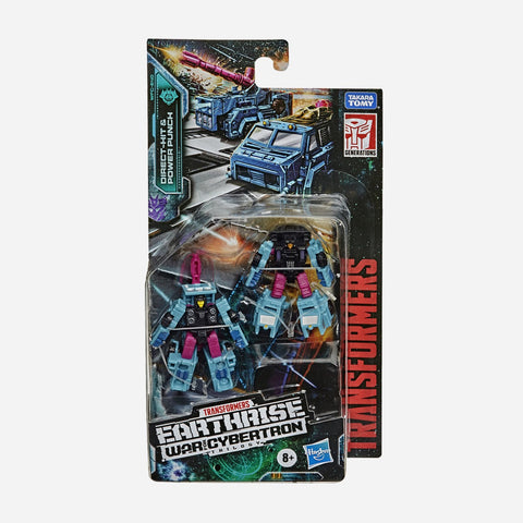 Transformers Earthrise War For Cybertron Trilogy Direct Hit And Ppower Punch Figure Toy For Boys